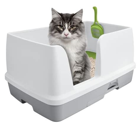 large litter box metal screen|litter box screen to hide.